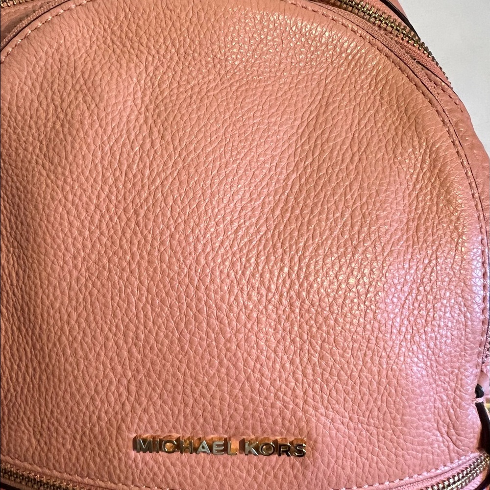 Michael Kors Pink Colored Small Backpack - image 3